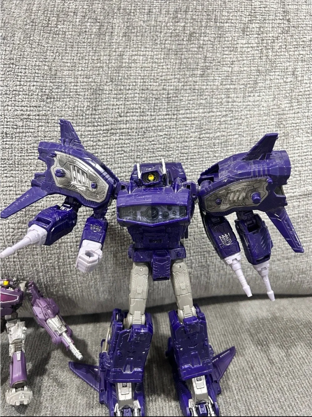 Transformers Shockwave Action Figures Lot of 2 INCOMPLETE